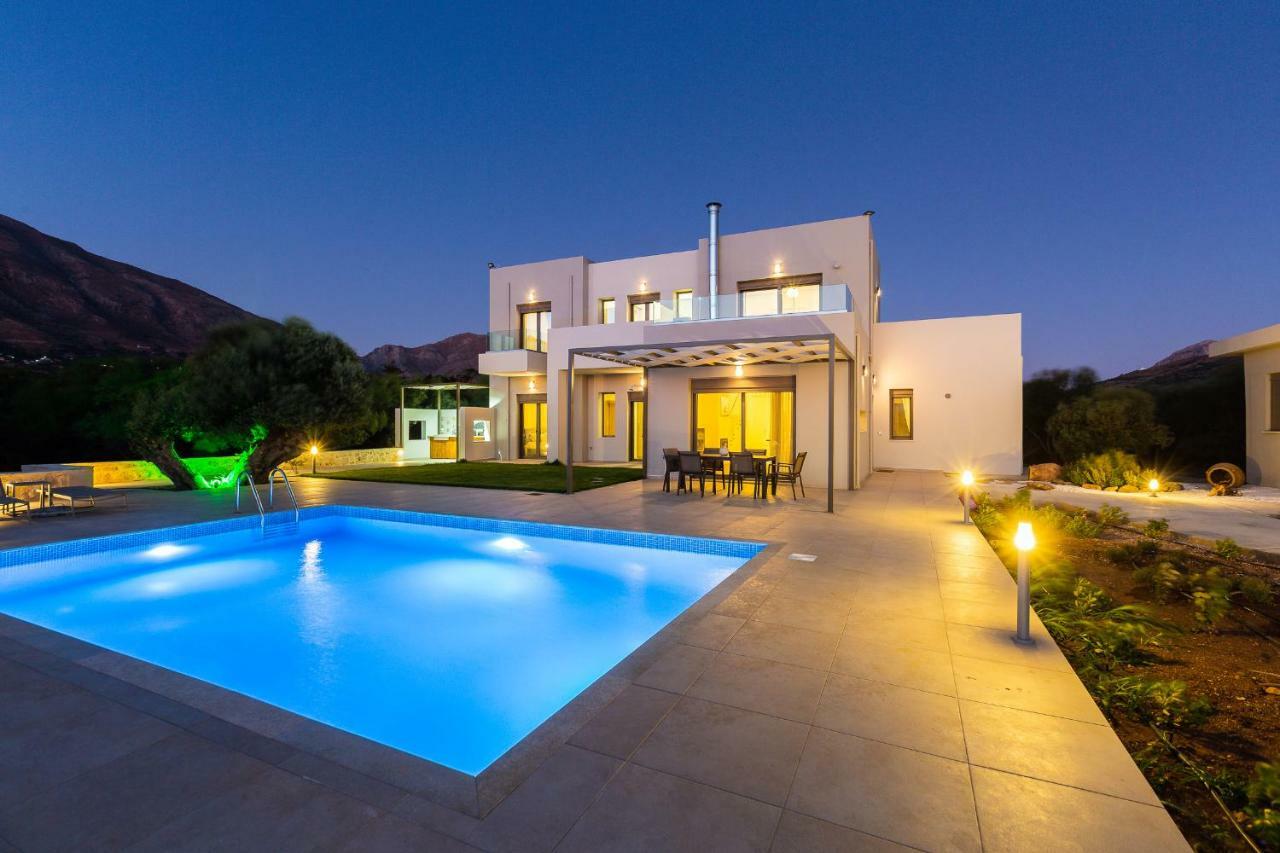 Villa Anemolia Lefkogeia エクステリア 写真