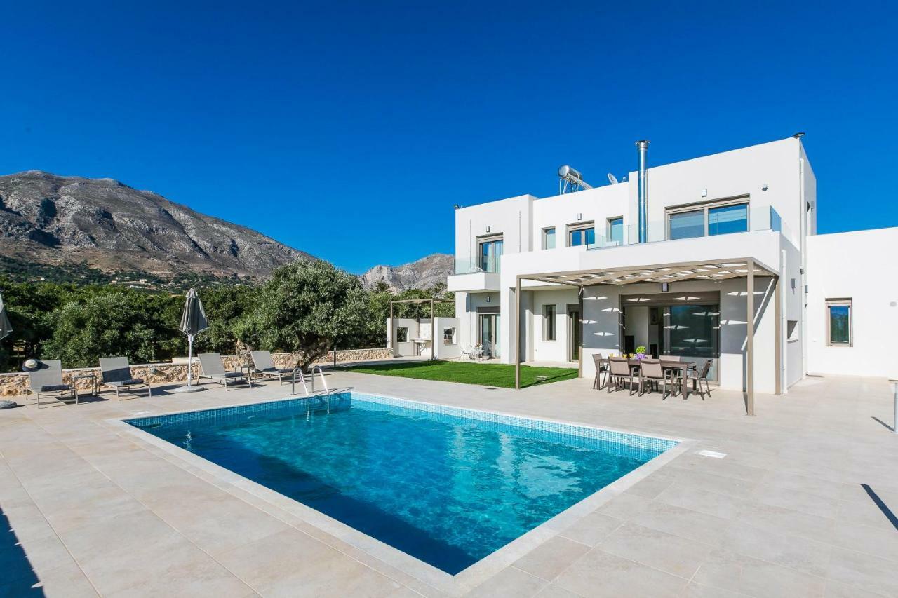 Villa Anemolia Lefkogeia エクステリア 写真
