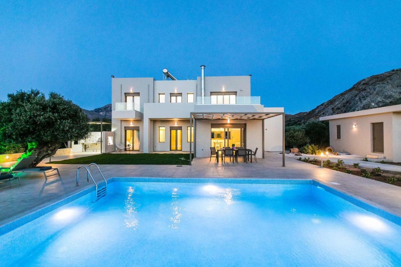 Villa Anemolia Lefkogeia エクステリア 写真