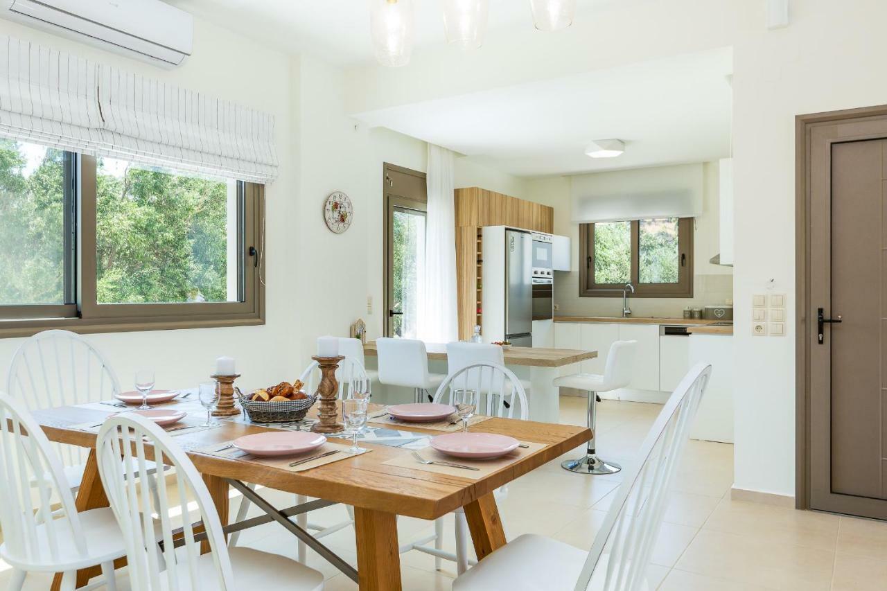Villa Anemolia Lefkogeia エクステリア 写真