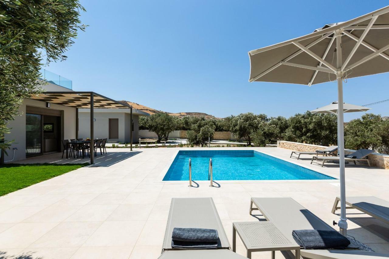 Villa Anemolia Lefkogeia エクステリア 写真
